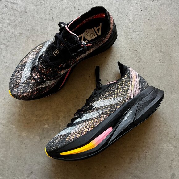 Adidas Adizero Prime X 2.0 Strung Black Spark ID0267 Men's 9.5 Running Sneakers - Picture 1 of 7